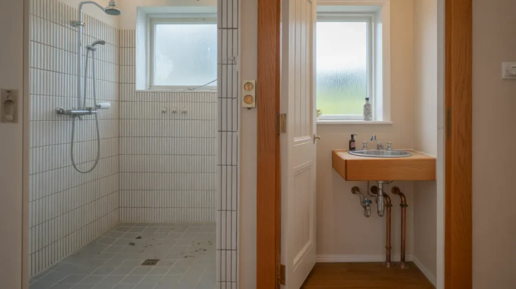 renovering av duschrum och g sttoalett i stenhamra eker